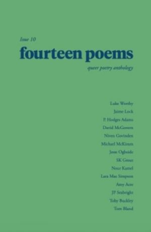 fourteen poems Issue 10 : a queer poetry anthology by Townley-Canning, Ben