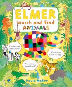 Elmer Search and Find Animals by McKee, David