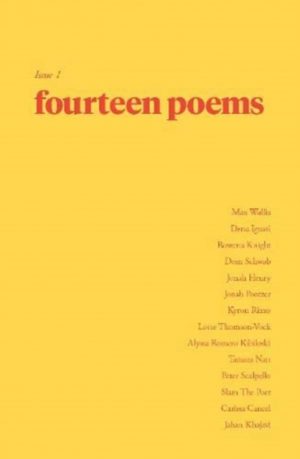 Fourteen Poems: Issue One by ed. Ben Townley-Caning