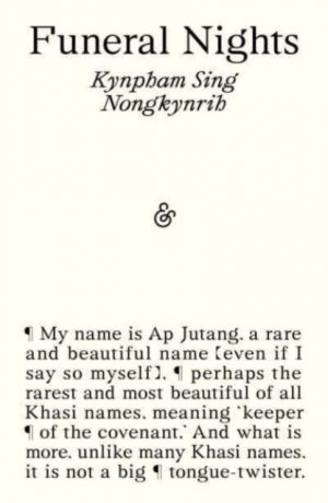 Funeral Nights by Sing Nongkynrih, Kynpham