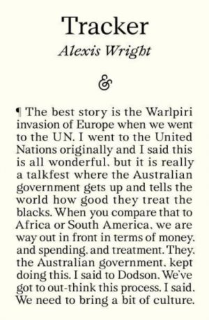 Tracker by Wright, Alexis