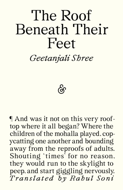 The Roof Beneath Their Feet by Shree, Geetanjali