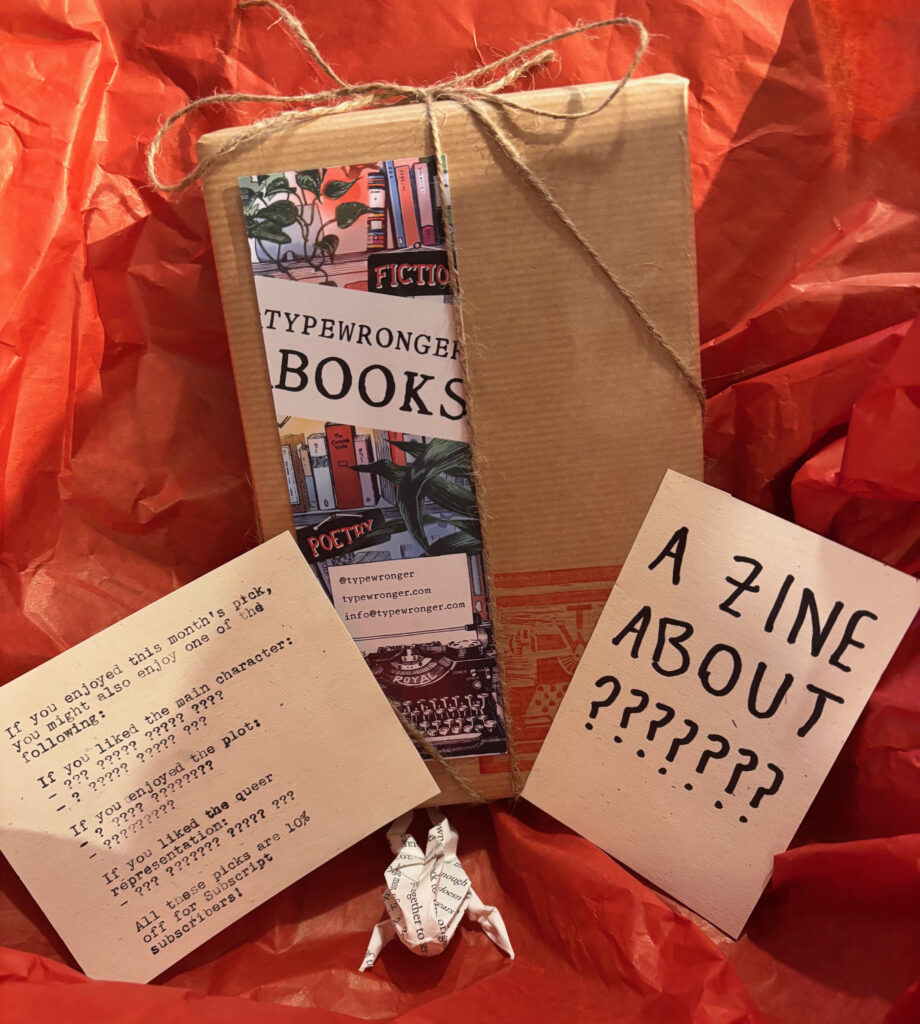 Subscript - Typewronger's Monthly Book Subscription!