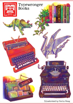 Corin Wong Sticker Sheet