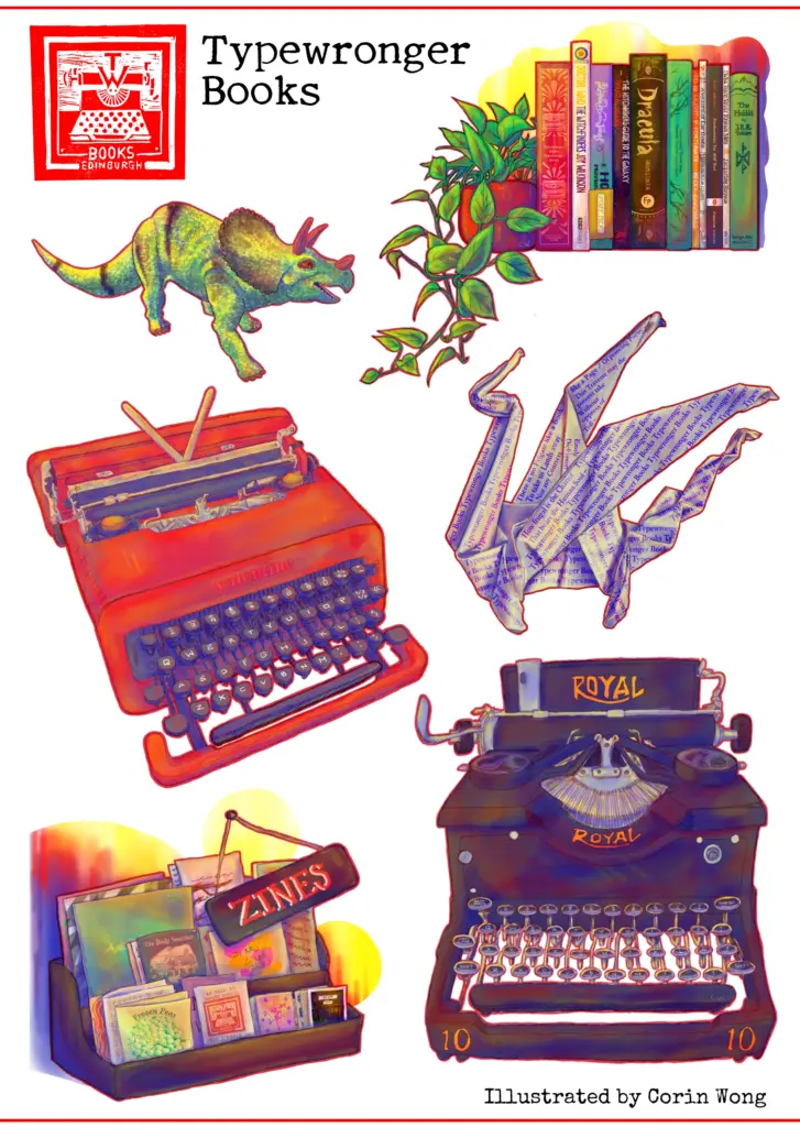 Corin Wong Sticker Sheet