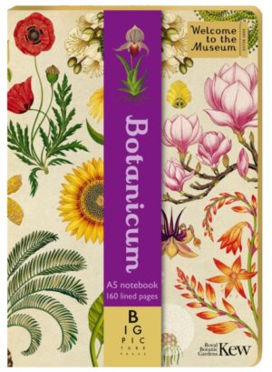 Botanicum A5 Notebook : A luxury gold-foiled Welcome to the Museum journal by Katie Scott Limited
