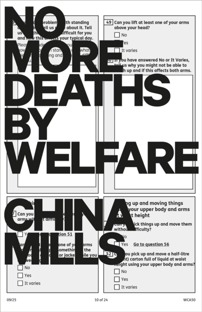 No More Deaths by Welfare by Mills, China